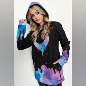 BlackMilk Galaxy Melt Hoodie Sweater